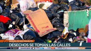 Basura vuelve a tomarse las calles y veredas de San Miguelito