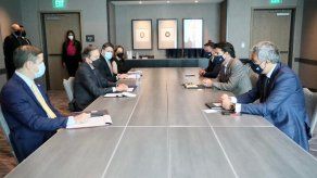 Reunión del presidente Cortizo con directivos de Millicom.