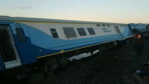 Tren con unos 500 pasajeros descarrila en Argentina y deja 17 heridos leves
