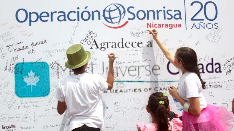Operación Sonrisa curó deformaciones en la boca a 430 nicaragüenses