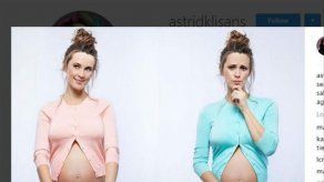 Astrid Klisans trata de predecir el sexo de su segundo bebé