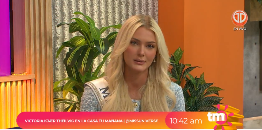Miss Universo Victoria Kjaer&nbsp;