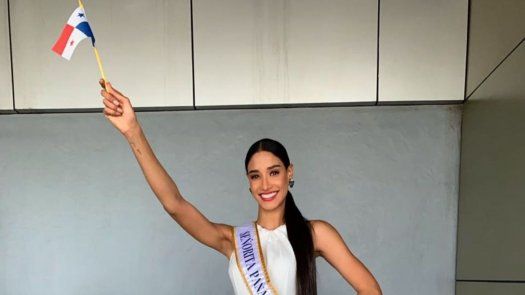 Darelys Santos, Señorita Panamá Supranational 2020, pone rumbo a Polonia.