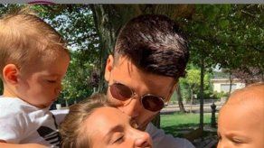 Los niños de Álvaro Morata y Alice Campello ya caminan (y a toda velocidad)