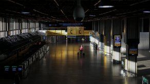 Aaeropuerto internacional de Guarulhos, en Sao Paulo.