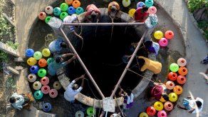 Lagos secos y peleas por agua en la ciudad india de Chennai