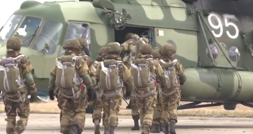 El ejército ruso dijo que era una inspección sorpresa de la preparación de las tropas.