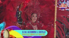 Alexandra Castillo, reina de Calle Arriba de Las Tablas 2023.