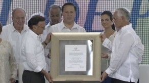 Presidente Varela recibe en nombre del pueblo panameño “certificado de cumplimiento”