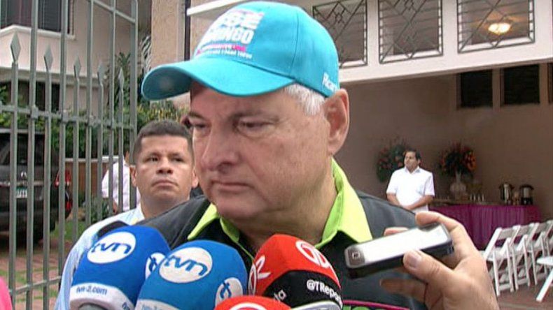 Martinelli rechazó campaña sucia y aseguró estar listo para entregar la banda presidencial