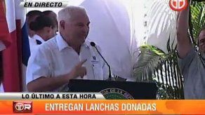 Bautizan  lanchas patrulleras con nombres de ex Presidentes