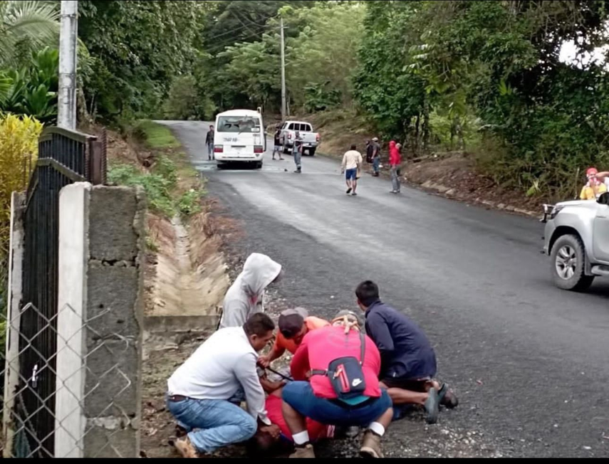 Incidente entre manifestantes y trabajador de Minera Panamá en Coclecito