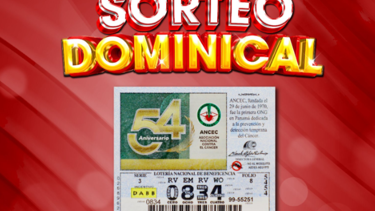 EN VIVO PANAMÁ Resultados Lotería Nacional de Panamá EN VIVO Sorteo