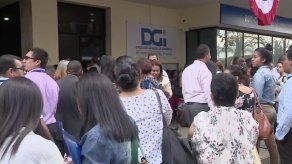 Funcionarios de la DGI en paro de labores por pagos de incentivos del 2016