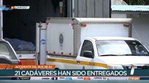 Entregan 21 cuerpos a familiares de las víctimas del accidente en Gualaca