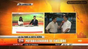 Turbiedad se mantiene baja en potabilizadora de Chilibre