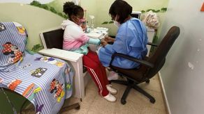 Clínica para tratamientos ambulatorios en el Hospital de Especialidades Pediátricas.