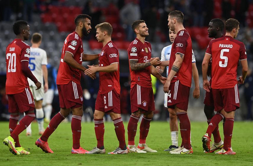 El Bayern despliega el rodillo ante Dinamo de Kiev