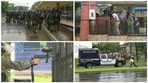 Protesta en la UP terminó en enfrentamientos