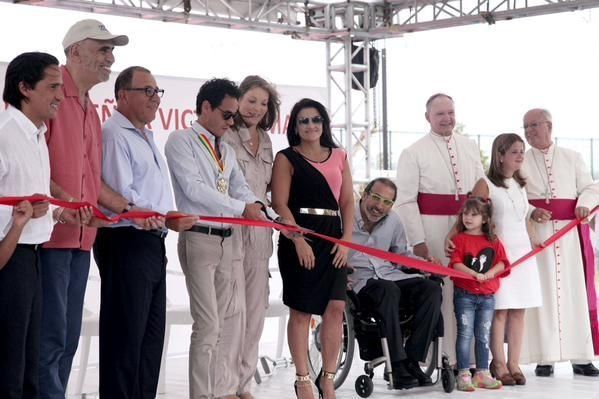 Marc Anthony inaugura orfanato en ciudad del Caribe colombiano