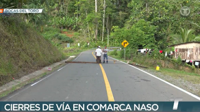 Cierran vía de acceso a Naso Tjër Di tras la aprobación de un proyecto de captación de carbono.