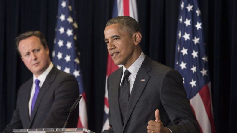 Obama y Cameron muestran unidad en la crisis en Ucrania