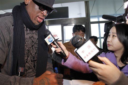 Rodman elogia a gobernante de Corea del Norte