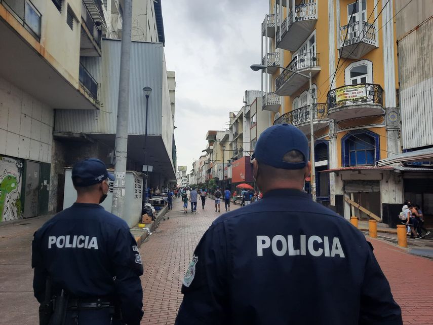 La Policía realizó operativos en distintos puntos del país.
