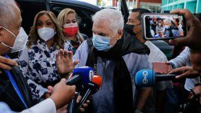 El expresidente de la República Ricardo Martinelli en las instalaciones del Sistema Penal Acusatorio (SPA) en Plaza Ágora.