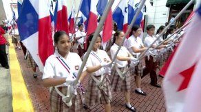Centros escolares que desfilan en la Ruta 1