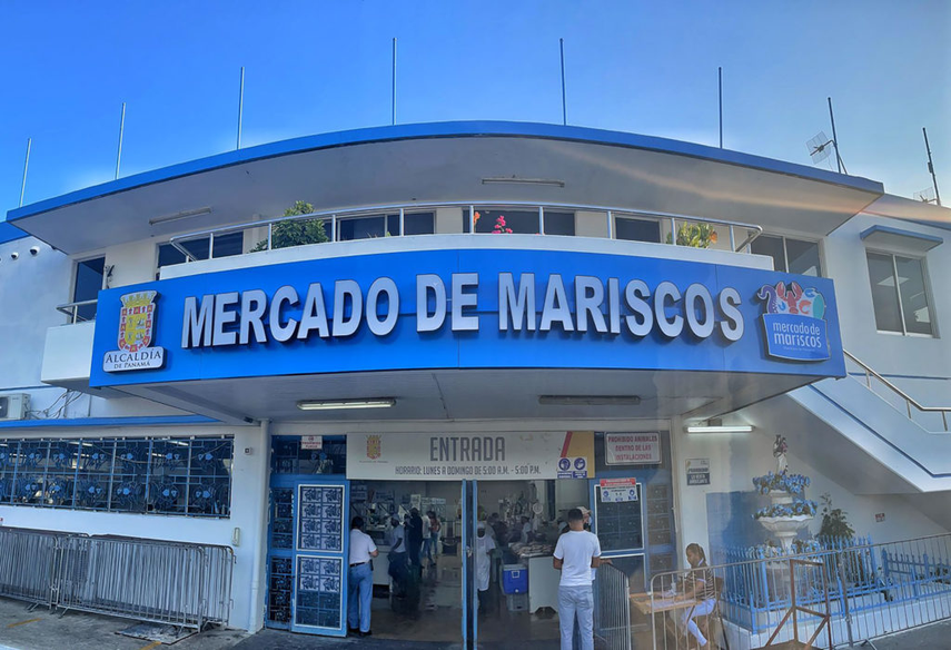 Mercado de Mariscos de la ciudad de Panamá.