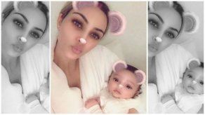 Kim Kardashian comparte la primera foto de su hija Chicago