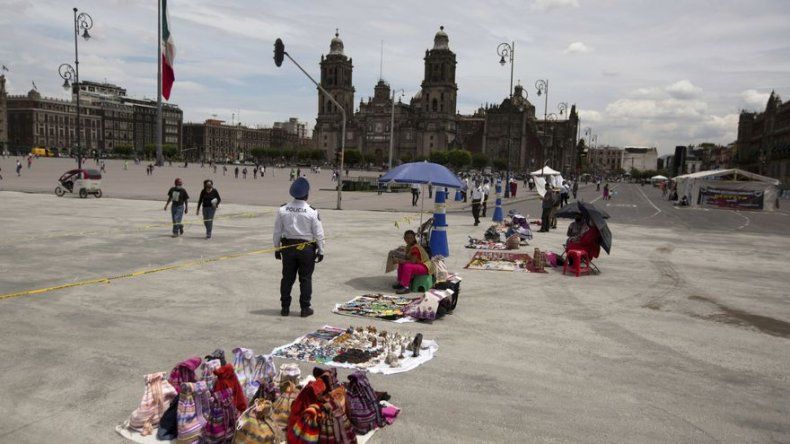 Actividad económica en México cae en 18,9%