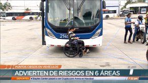 MiBus realiza una campaña de sensibilización sobre los puntos ciegos para los conductores