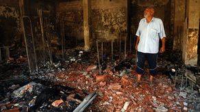 Los choques del sábado se centraron en el centro de la ciudad densamente poblado, con artillería pesada.&nbsp;