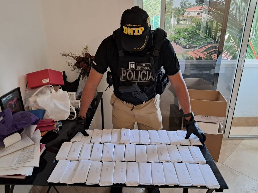 Policía Nacional realiza aprehensión por blanqueo de capitales