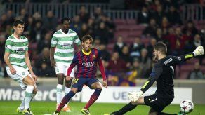 Barcelona golea 6-1 a Celtic y asegura el liderato de grupo