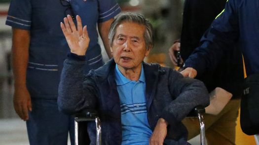El expresidente peruano Alberto Fujimori.