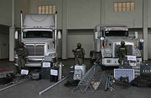 Cárteles de México cuentan con sofisticadas telecomunicaciones
