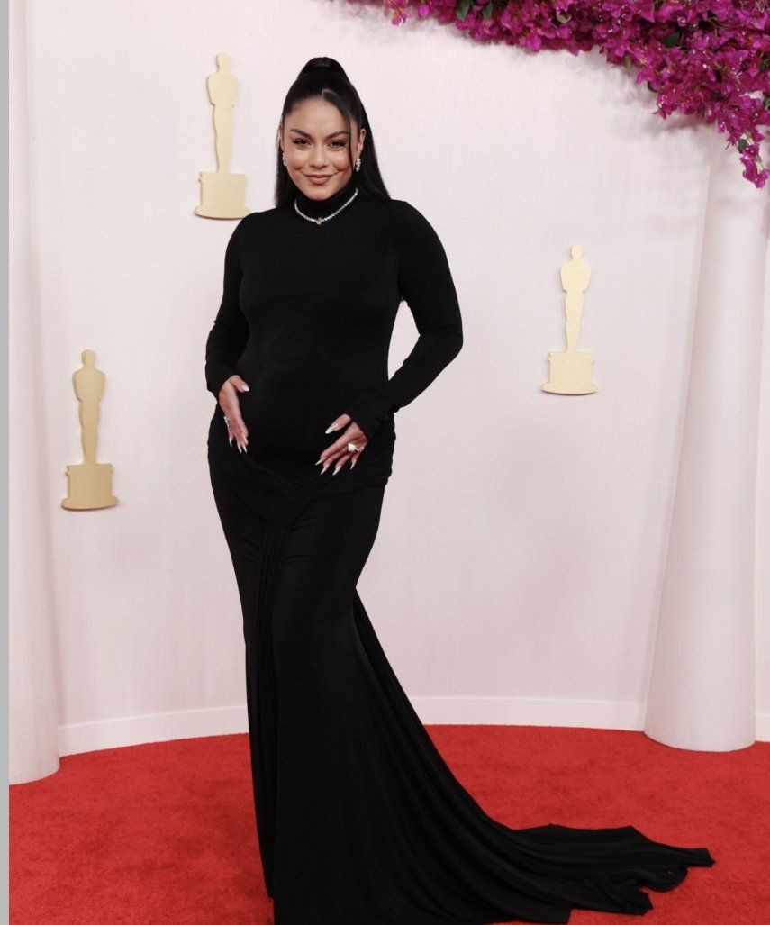 Oscars 2024: Vanessa Hudgens anuncia su embarazo en la alfombra roja