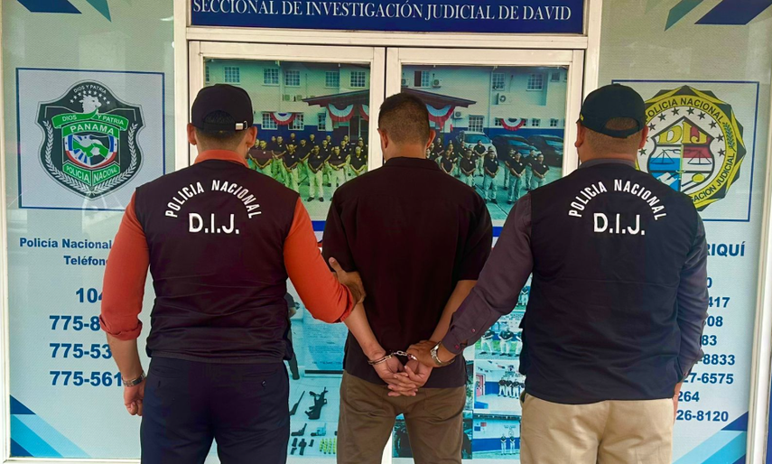Capturan en David a hombre buscado por femicidio