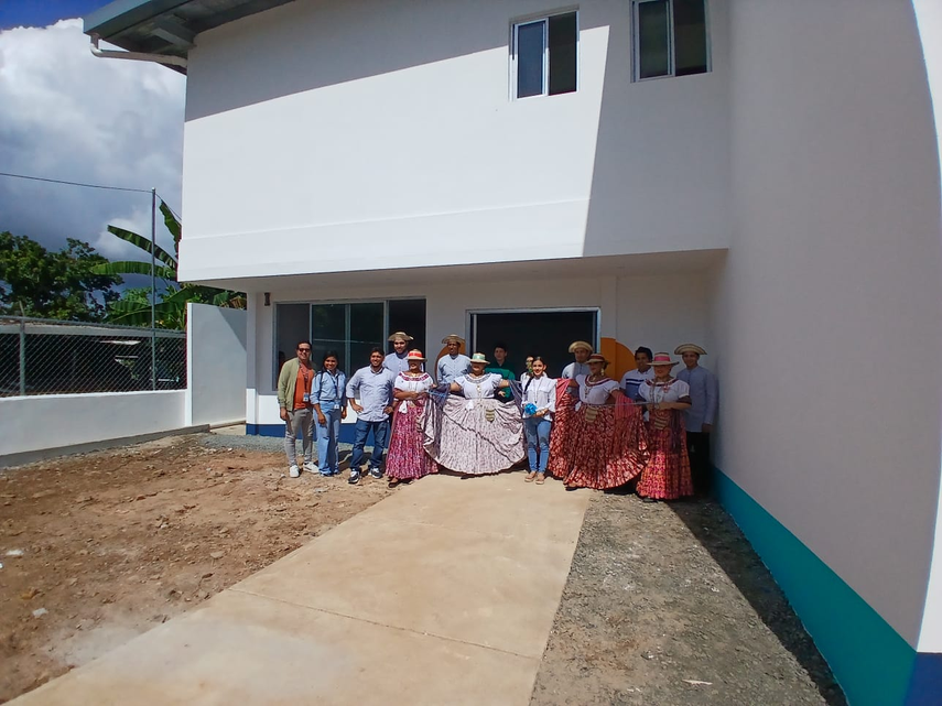 Descentralización inaugura una casa cultural en Vista Alegre.