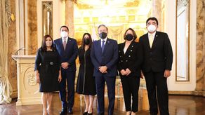 Acto de toma de posesión de los nuevos magistrados principales y sus suplentes de la CSJ.