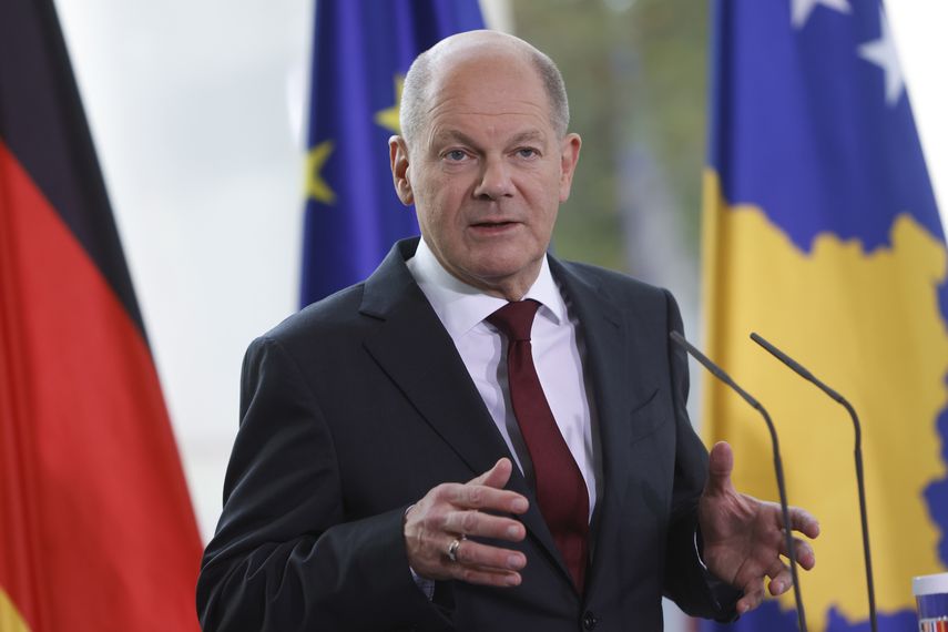 El canciller de Alemania Olaf Scholz.