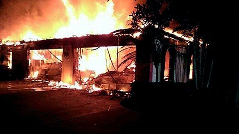 Policía: Incendio en Florida fue intencional