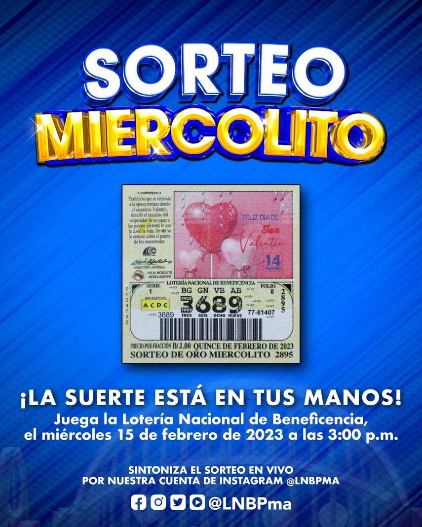 Lotería de Panamá: Horario y cómo ver el sorteo del 15 de febrero de 2023