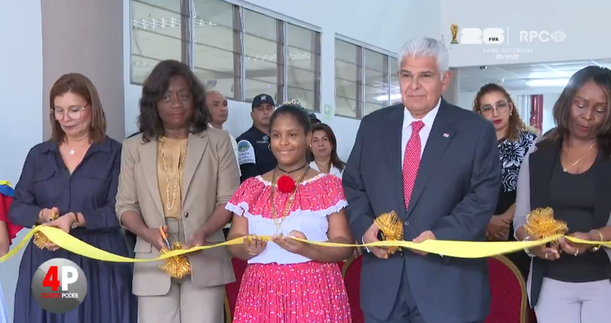 Presidente Mulino inaugura escuela República de Venezuela