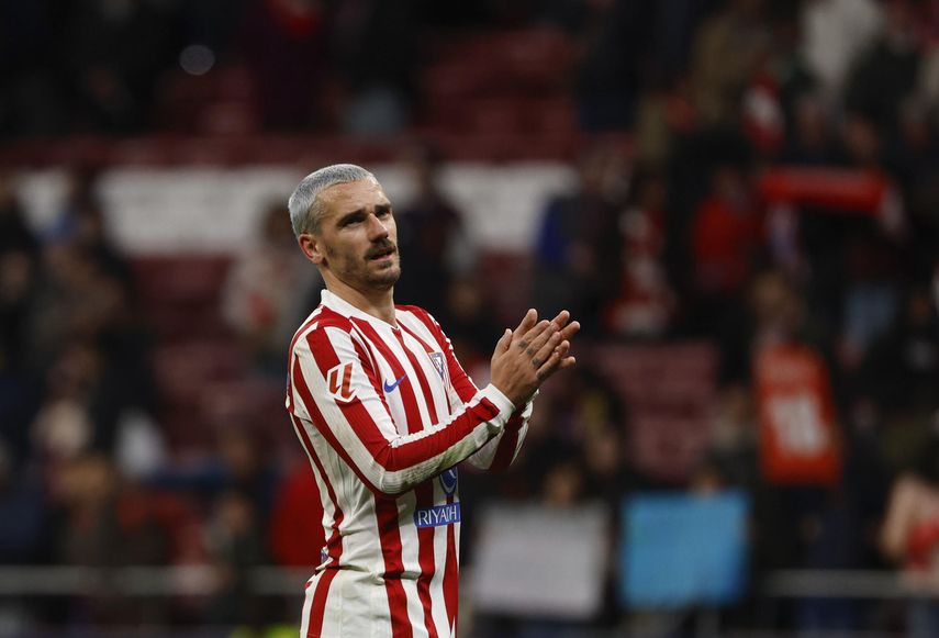 Antoine Griezmann es el máximo goleador del Atlético de Madrid.