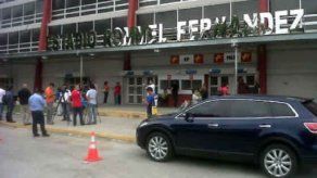 Vandalizan y roban en palcos del Estadio Rommel Fernández