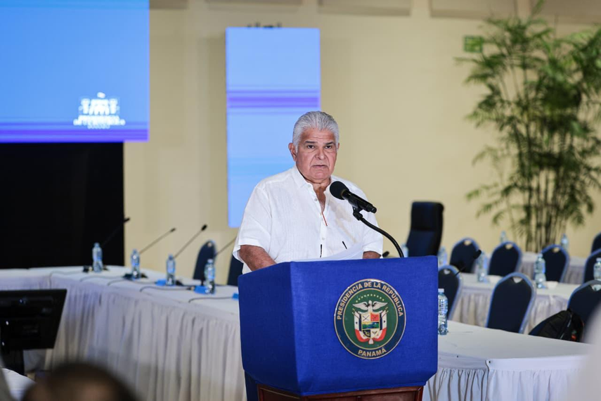 Presidente de Panamá José Raúl Mulino